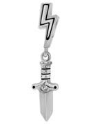 silver bayonet charm jewelry
