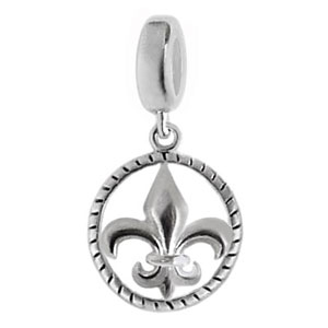 Silver charm jewelry