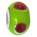 glass bead for European charm bracelet jewelry