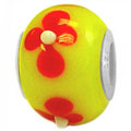 glass bead for European charm bracelet jewelry