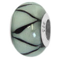 German flag silver beads for European charm bracelet jewelry