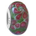 red flower Murao bead jewelry