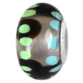 Blue glass bead jewelry