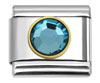 March birthstone Italian charms