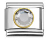 April birthstone Italian charms