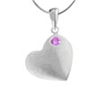 heart sterling silver pendants