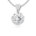 925 sterling silver with cz stone charm