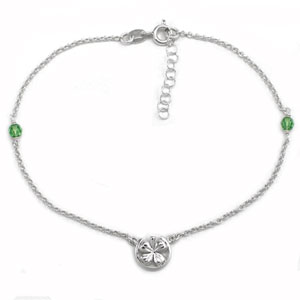 8102 wholesale silver anklets