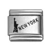 New York laser charms