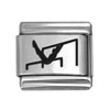 Gymnast laser charms