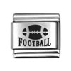 football laser charms