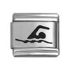 swimmer laser charms