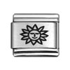 smiling sun Italian charms