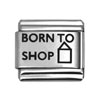Born to shop laser charms