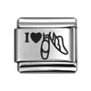 I love ballet Italian charms