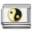 Ying yang Italian charms