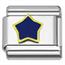 blue star Italian charms