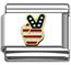 US falg Italian charms