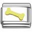 dog bone Italian charms