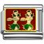 hula dancer Italian charms