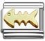 fish bone Italian charms