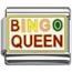Bingo Queen Italian charms