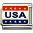 USA charms