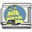 Tall ship Italian charms