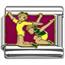gymnast Italian charms