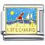 lifeguard Itlaian charms