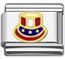 Uncle Sam hat charms