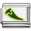 green charm Italian charms