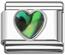 heart shell Italian charms