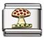 mushroom Italian charm bracelets