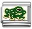 smiling frog Italian charms