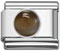 brwon stone Italian charms