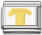 Italian charm letter T