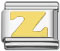 Italian charm letter Z