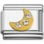 crescent moon Italian charms