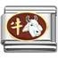 Ox zodiac Italian charms
