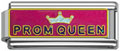 prom queen Italian charms
