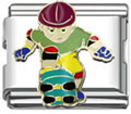 skateboard Italian charms