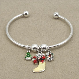 Christmas bangle jewelry