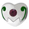February birthstones for European charm bracelets
