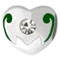 April birthstones for European charm bracelets