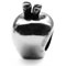 apple sterling silver charm for European modular bracelets