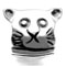 silver cat charm bead