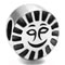 silver sun bead charms
