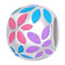 multicolor silver bead jewelry