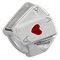 Ace of heart sterling silver bead jewelry